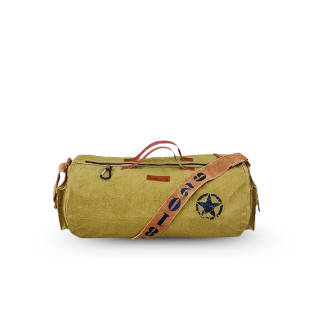 Beige Unisex Travel Duffle Bag for Every Adventure